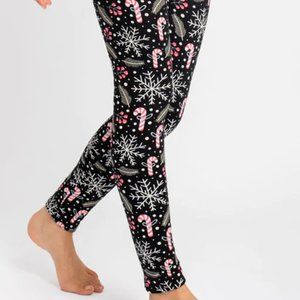 Just Cozy - Candy Cane Leggings